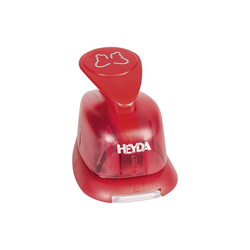 HEYDA Motif hole punch horse, small, colour: red