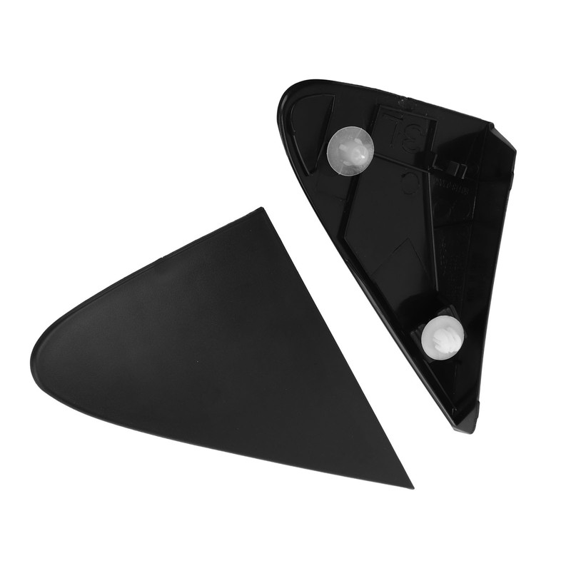 2Pcs Side View Mirror Fender Corner Trim Cover 60118 12010