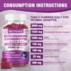 VAJYKEWJY 2 Packs 2000mg Glucosamine Chondroitin Gummies, Extra Strength Glucosamine