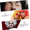 Baluue 2pairs Reusable Faux Eyelashes Dramatic Makeup Tool for Cosplay