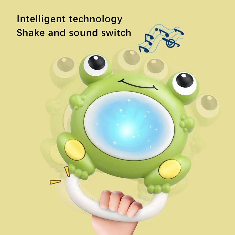 Baby Light Up Drum Electronic Cartoon Educational Musical Light Drum