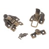Dophee 4PCS Box Latch, Antique Toggle Catch Latch Clasp Bronze