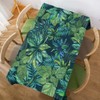 Walmsco Tablecloth Green Palm Leaves Decor For Dining Room Kitchen