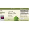GNC Herbal Plus Ginkgo Biloba 60mg Supplement, Vegetarian, Supports Mental