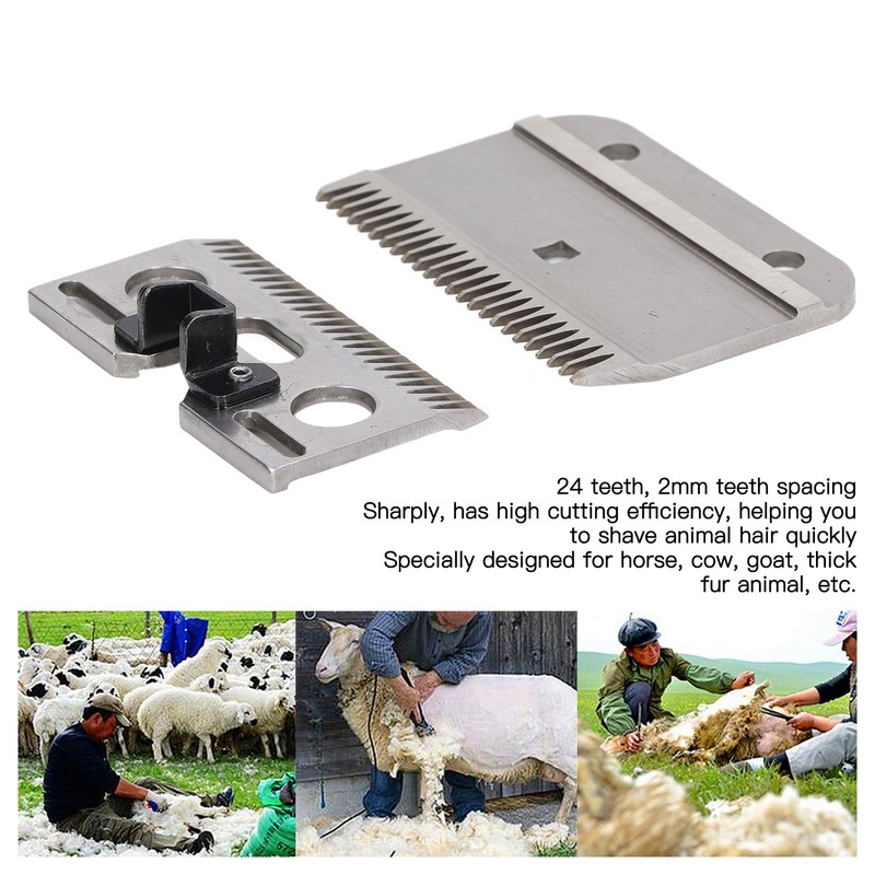 Clipper Blade 24 Teeth High Hardness Carbide Horse Hair Clipper