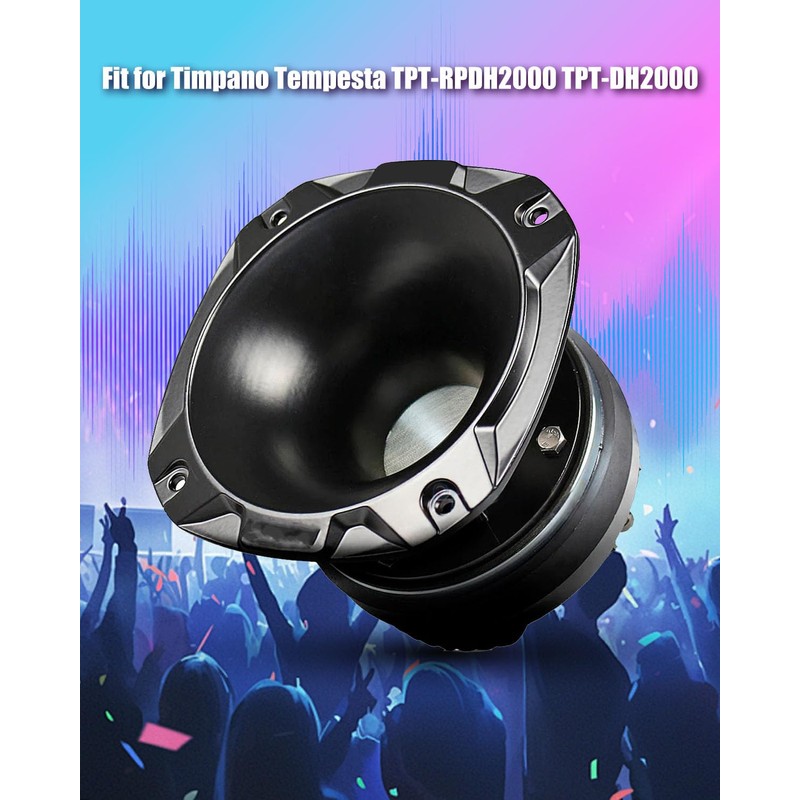 Diaphragm Fit for Timpano Tempesta TPT-RPDH2000 TPT-DH2000 Horn Driver, Voice