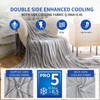 Auemtyn Cooling Blankets for Hot Sleepers, 50"x70" Summer Blanket with