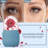Rodillo Silicón Hielo Para Masajefacial Piel Cuidado 2pcs
