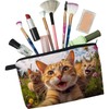 Livel lhood Funny Cat Makeup Bag Small Organizer Bag Toiletry