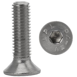 Countersunk Screws M10 x 30 Stainless Steel (Pack of 10) Hexagon Socket Stainless Steel Screws DIN 7991 FASTON®