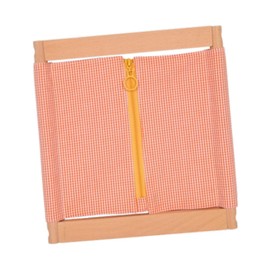 F Fityle Dressing Board for Toddlers,Mobile Sensory Board,Fine Motor Toy for Toddlers,Early Learning Toy for Toddlers 2-8 Years Old, Zipper