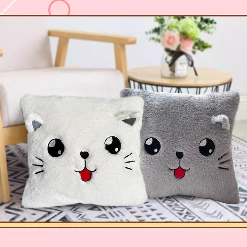 ODIWEN Cuddly Cushion Children's Cushion, Decorative Children's Cushion, Plush Cushion,