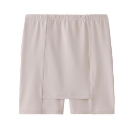 GUNZE TQX852 Women's Y-Line Cover, Touche, Petticoat, graish beige, L