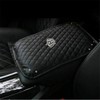 Riloer LanCo Centre Console Armrest Cover Car Armrest Pad Rhinestone