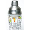 14 oz Recipe Glass Cocktail Shaker With Strainer Top -
