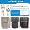 suermany Commercial Door Push Bar Panic Exit Device with Exterior