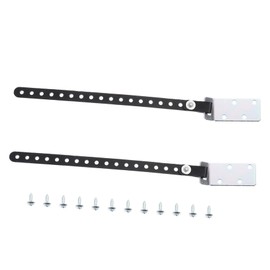 FRCOLOR 2pcs Adjustable Furniture Safety Straps Durable Wall Anchors for Bookshelves Prevents Tip Over Accidents for Childproofing Furniture