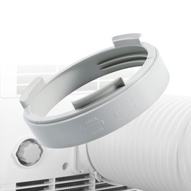 Portable AC Hose Adapter Round Portable AC Hose Connector 5.9 inch Portable Air Conditioner Exhaust Hose Coupler Window Adapter Air Conditioner Hose Coupler Extension Air Conditioner Accessories