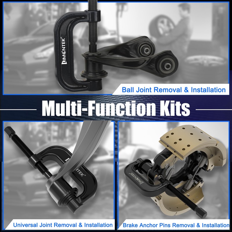 limontek Ball Joint Press Kit 21pcs, Master Ball Joint Removal