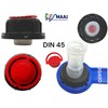 MAAJ Canister Empty Selectable Lid 3 or 5 or 10