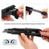 HAUTMEC 25mm Extra Heavy Duty Utility Knife with Double Lock