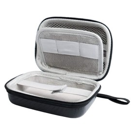 Jiusion Hard Travel Storage Carrying Case Include Carabiner and Strap for Carson MicroBrite Plus Pocket Microscope (MM-300 or MM-300MU) and MicroFlip (MP-250 or MP-250MU)
