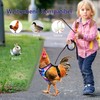 Yesito Chicken Harness Hen Size with 6ft Matching Leash –