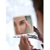 MIRRORNOVA Handheld Mirror, Water Ripples Hand Mirror with Handle for