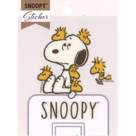 S&C Corporation Snoopy Switch Sticker Woodstock PKS301