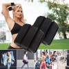 Shuang.W Muñequera Gym Pulsera De Pesas De Silicona 2 Libras