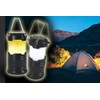 Outdoor Camping Lantern, Flame Effect or White Light, Diameter 87