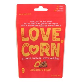 UD_Love Roasted Corn Habanero Case of 10 1.6 Oz Snack Variety Pack for Fruit & Vegetable Lovers