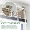 Cabilock Detachable Blind Rods Wand Vertical Replacement with Hook,46Blinds Handle
