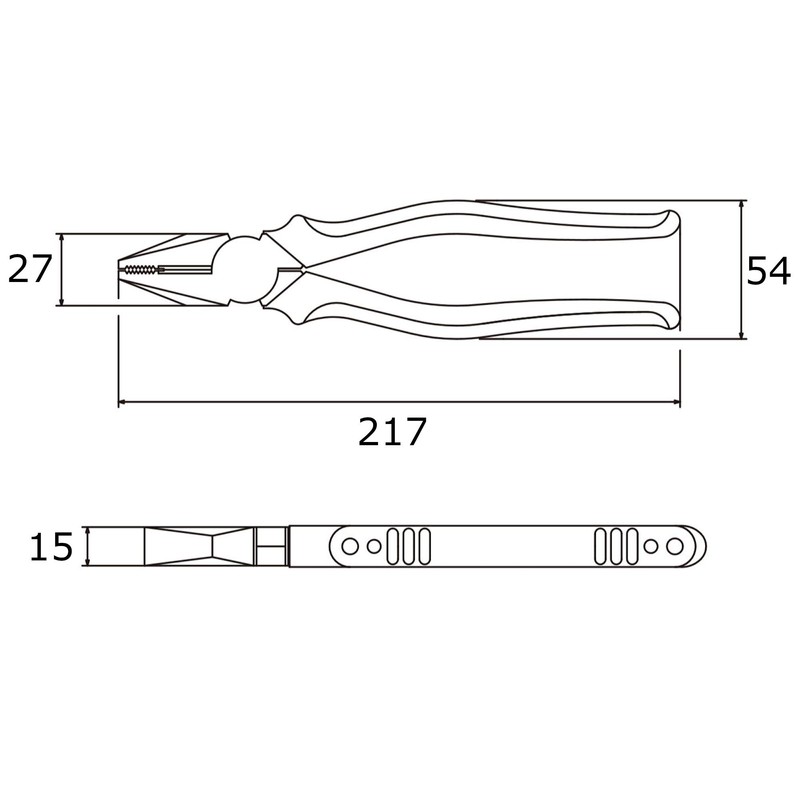 Victor Plus Pliers / 7.9 inches (200 mm) / Exquisite