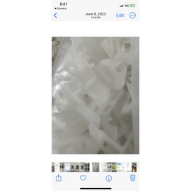 Raimondi Tile Leveling System 500 Pcs 1/16" Tile Leveler Spacers Clips for Professiona...