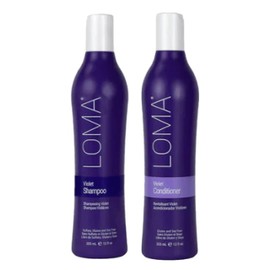 Loma Hair Care Champú violeta violeta acondicionador 12 oz Duo, 2 ct.