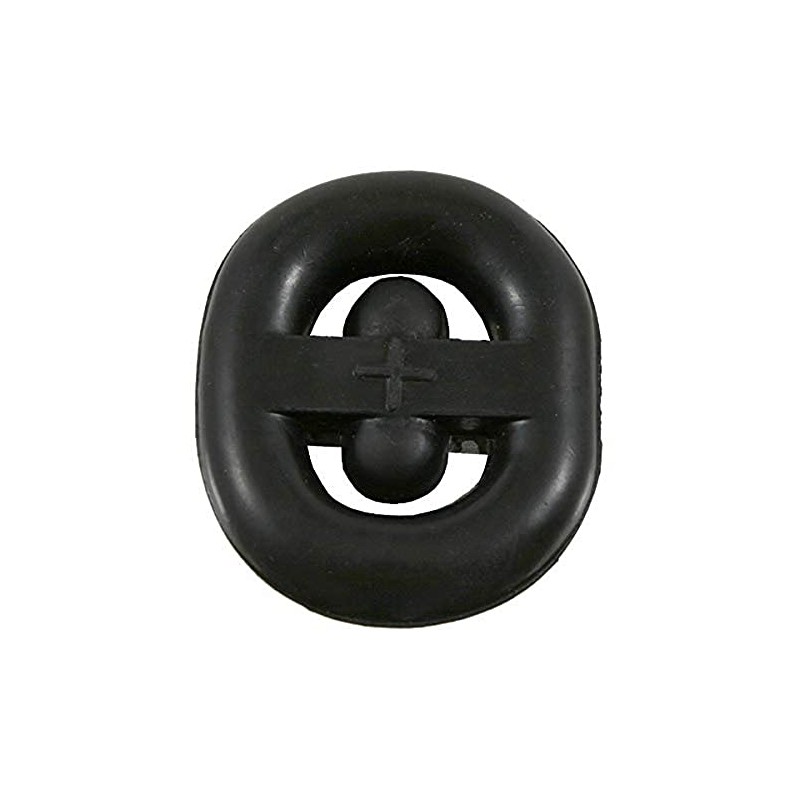 febi bilstein 07358 Exhaust Mounting, pack of one, Black