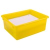 School Smart Sturdy Plastic Storage Tray, Multifunctional Design for Classroom,