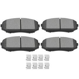 SCITOO SCITOO D1258 Front Ceramic Brake Pads Sets Fit For Ford For Edge 2007-2015,For Lincoln MKX 2007-2015,For Mazda CX-5 | For CX-7 | For CX-9