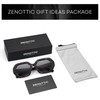 ZENOTTIC Trendy Polarized Sunglasses for Women: Designer Hexagon Sun Glasses