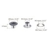 Kozelo Grommets Kit 200set-[4.5mm 3/16" Hole] Metal Eyelets Grommet Tool