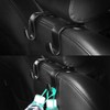 Car Hook Storage, Set of 4, Load Capacity 44.1 lbs