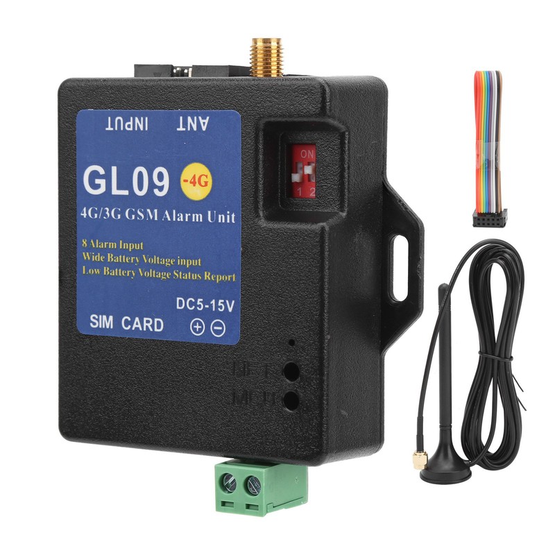 4G/3G/GSM Alarm Security System Alert Module 8‑Channel Input Low Consumption