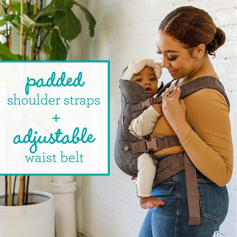 Infantino Flip 4-in-1 Convertible Baby Carrier, Adjustable, Ergonomic Babywearing, Registry