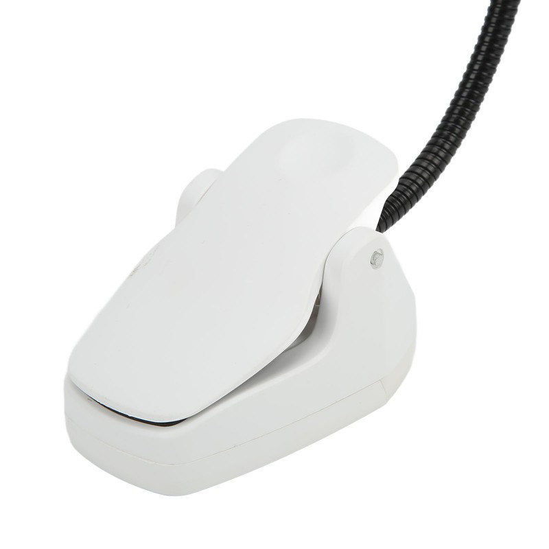 Music Stand Light LED Rechargeable Bendable Professional Design White Lamp