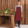 Premier Colours Bib Apron / Workwear (One Size) (Burgundy)