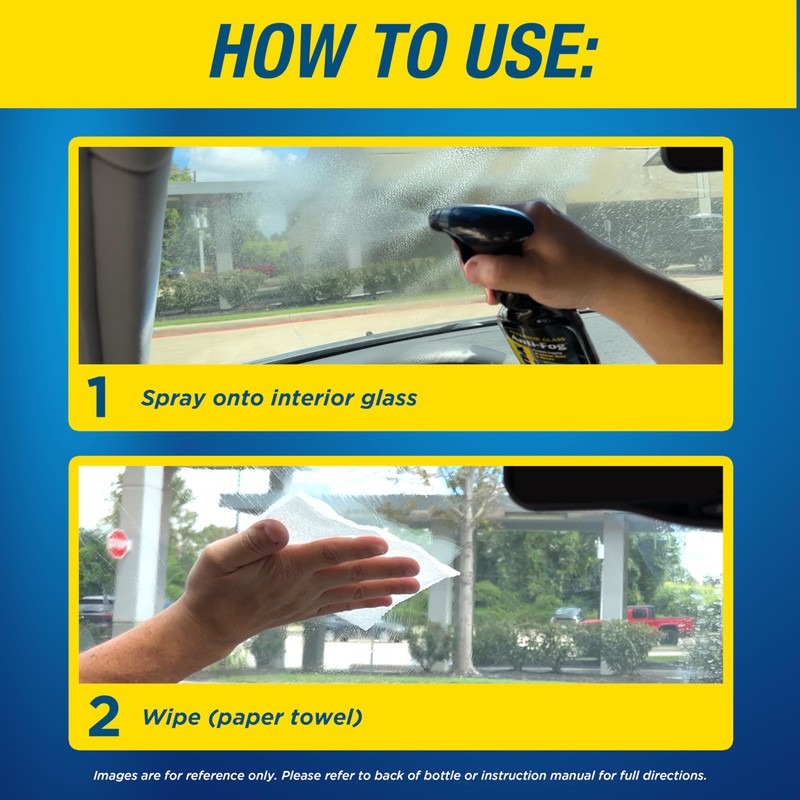 Rain-X 630046 Interior Glass Anti-Fog, 12 oz. - Prevents Fogging