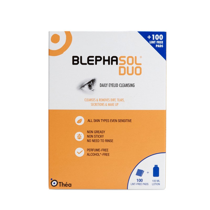 3 x Blephasol Duo 100 ml Micellar Eyelid Cleansing Lotion