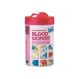 Hikari Freeze Dried Blood Worms (0.42 oz) Fish Tank Aquarium Food