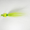 (Chartreuse) ‎Key West Bonefish Bucktail Jigs - 30° Angled -